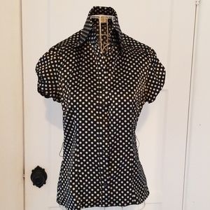 Polka dot blouse
